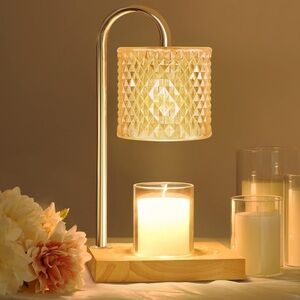 Candle Warmer Lamp with Timer and Dimmer
